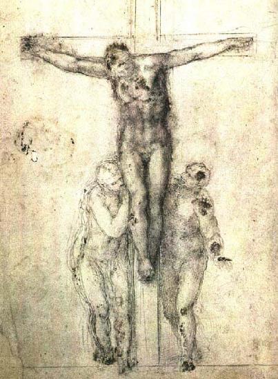 Michelangelo Buonarroti Crucifix Germany oil painting art